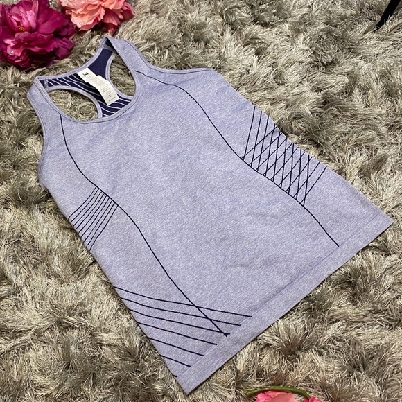 Fabletics Lavender Purple Racerback Tank Top - Picture 4 of 6
